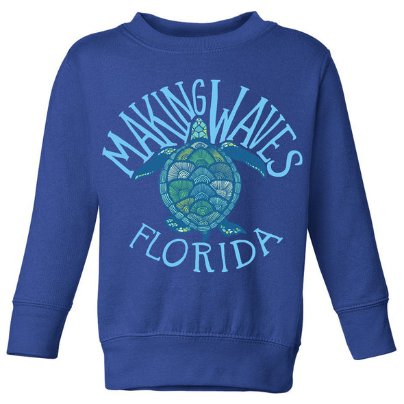 Sea Turtle Florida Toddlers Sweater