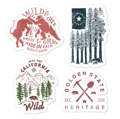 Redwoods Sticker Pack-CA LIMITED