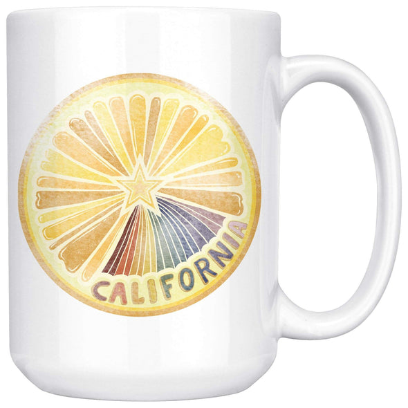 Starburst Orange Mug-CA LIMITED