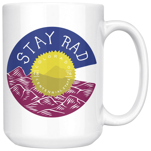 Stay Rad CO Ceramic Mug-CA LIMITED