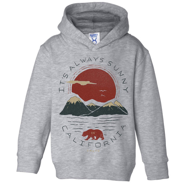 Sunny California Toddlers Hoodie-CA LIMITED