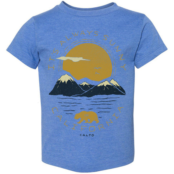 Sunny California Toddlers Tee-CA LIMITED