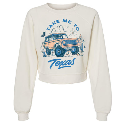 Take Me Tx Raglan Sweater-CA LIMITED
