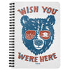 Wish Bear White Spiral Notebook-CA LIMITED
