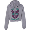 Wish You Were Here Cropped Hoodie-CA LIMITED