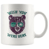 Wish You Were Here Teal Glasses Mug-CA LIMITED