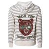 Wish You Were Here Zip Up Hoodie-CA LIMITED