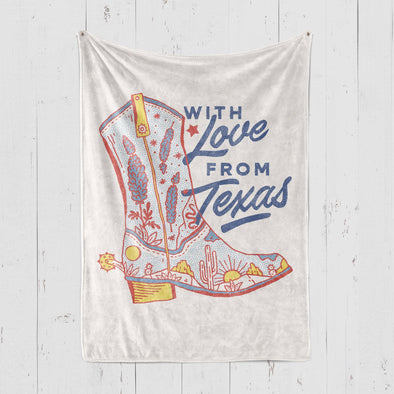 With Love TX Blanket-CA LIMITED