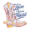 With Love TX Decal-CA LIMITED