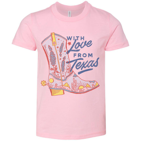 With Love TX Youth Tee-CA LIMITED